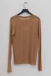 BASERANGE Classic bamboo fiber bamboo cotton long-sleeved T-shirt series collection round neck bottoming shirt France BAS-TOLS-BL-000-AURAL aural 24 new upgrade
